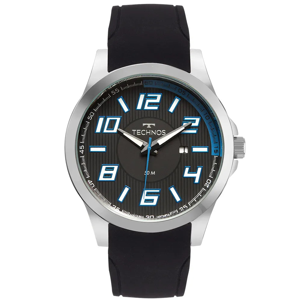 Technos Masculino Racer Prata
