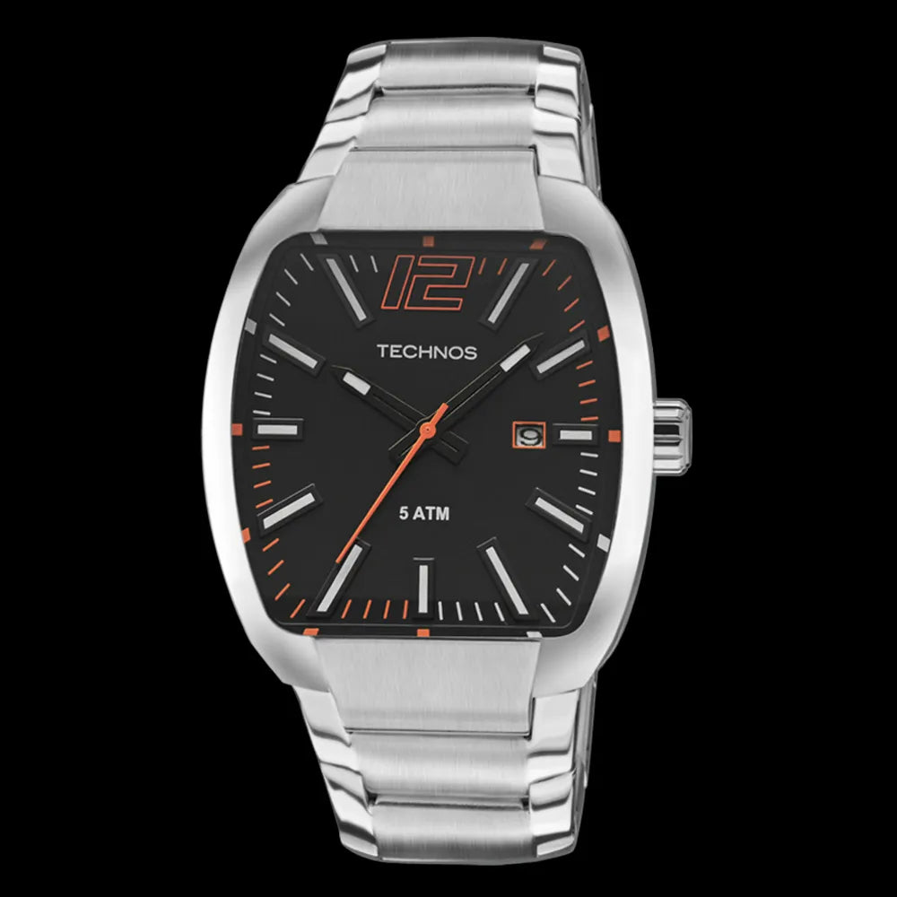 Technos Masculino Racer Prata