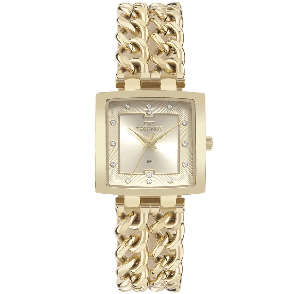 Technos Feminino Elos Dourado