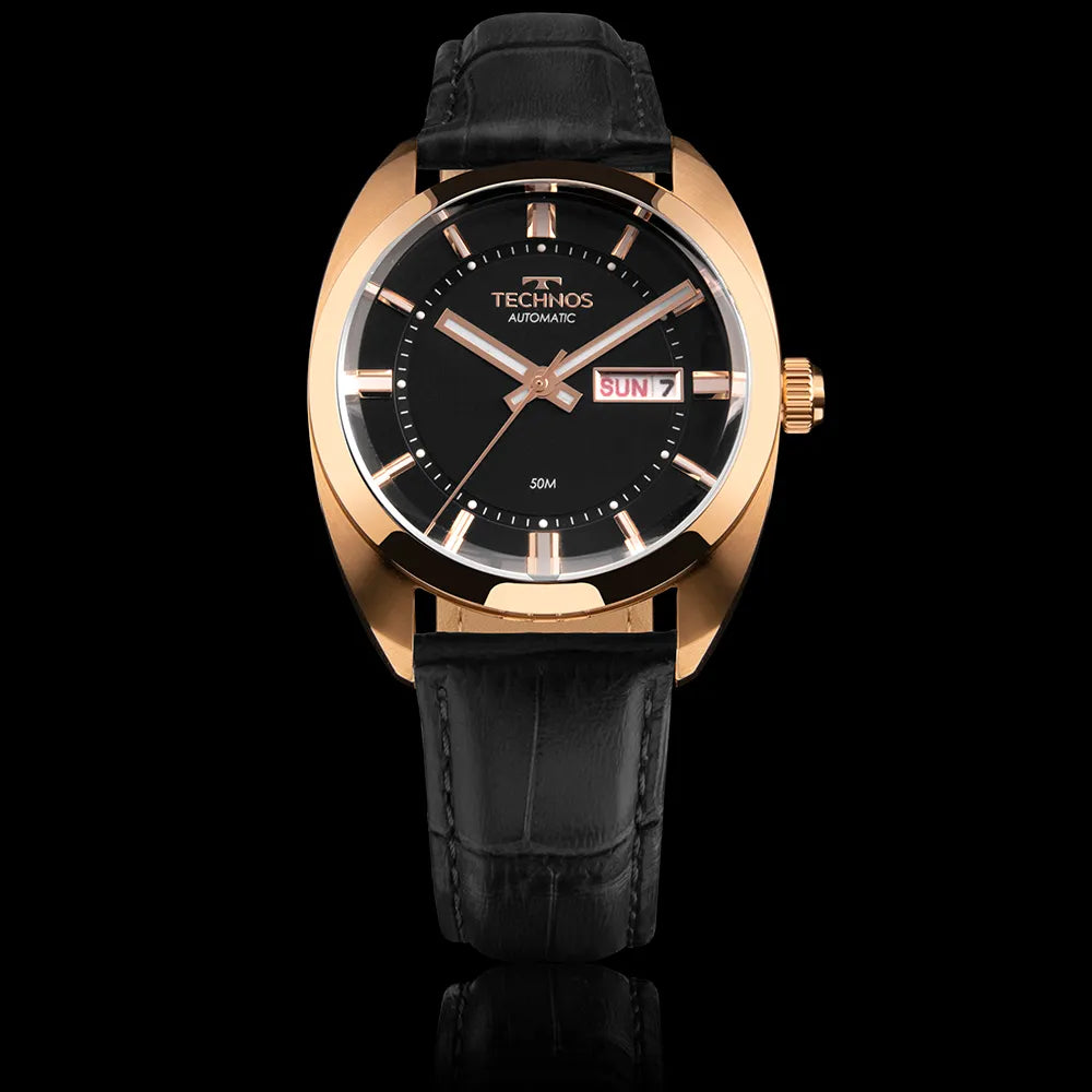 Technos Masculino Automatico Rosé