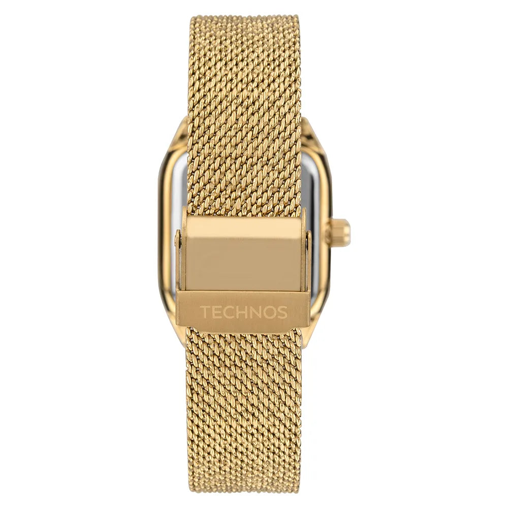 Technos Feminino Brilho Dourado
