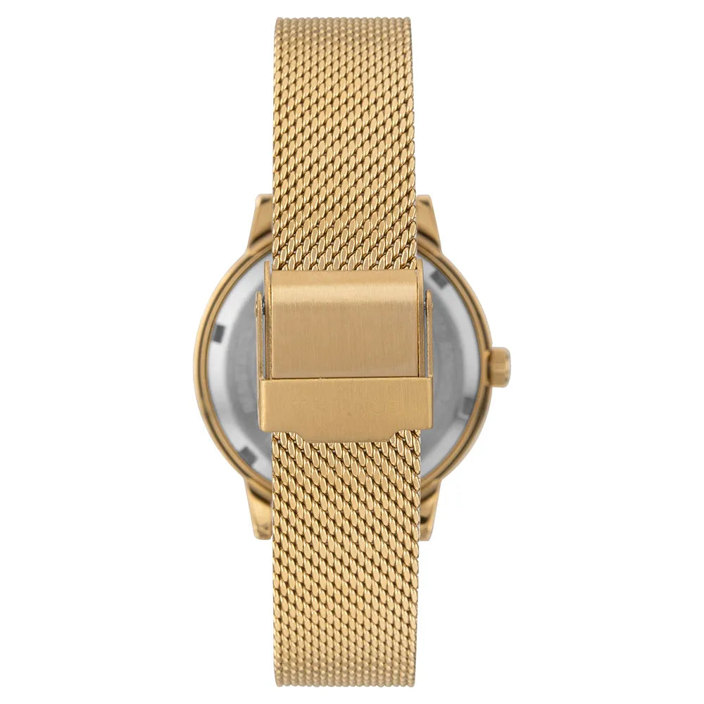 Technos Feminino Brilho Dourado