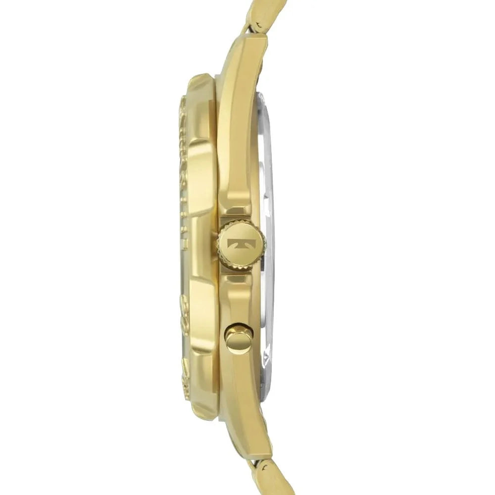 Technos Masculino Skydiver Dourado Preto